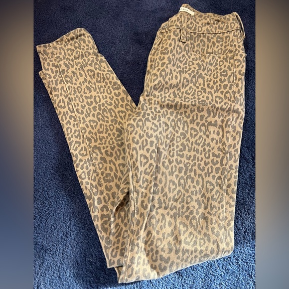 PacSun High Rise Jegging Leopard Size 26 - Picture 4 of 6
